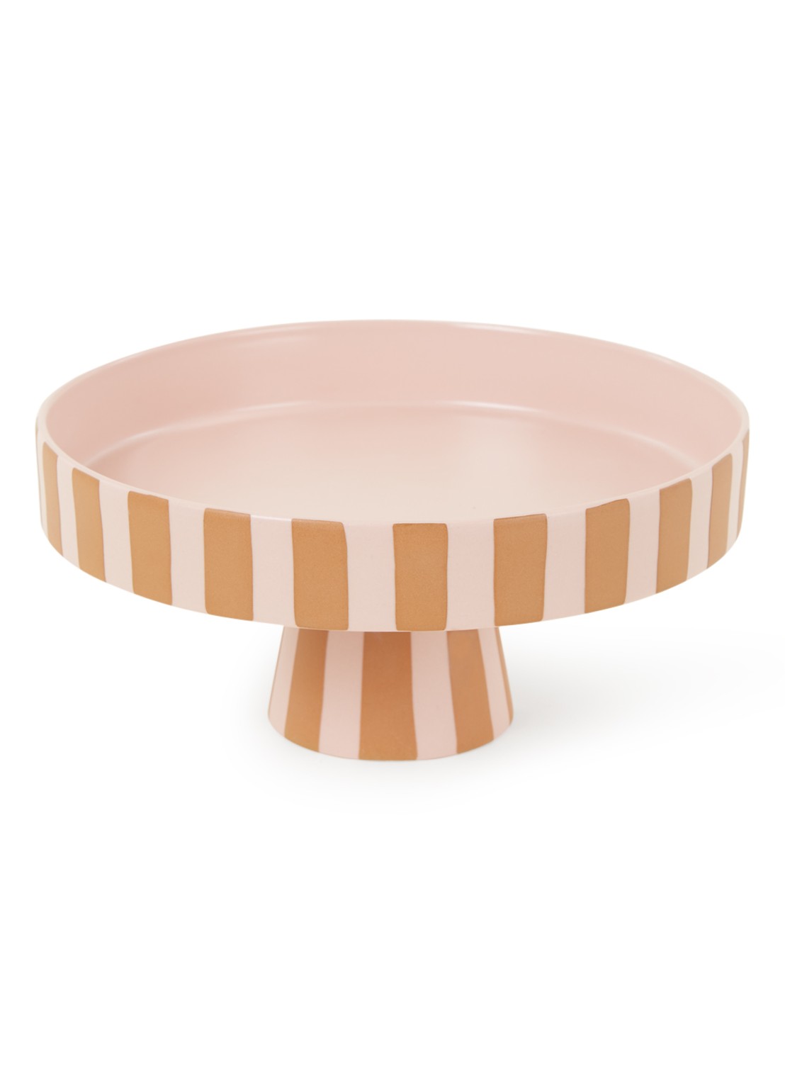 OYOY Living Design Toppu plateau 20 cm - voorkant lichtroze