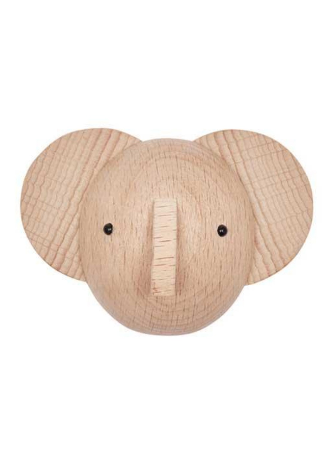 OYOY Mini Hook haak olifant - voorkant beige