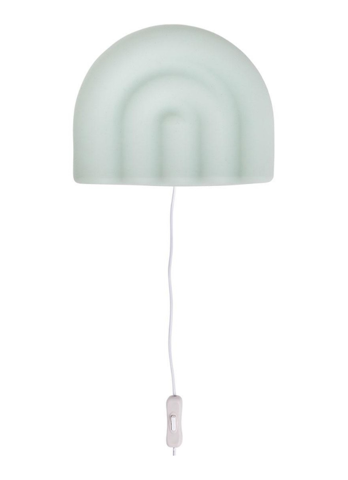 OYOY Rainbow Regenboog wandlamp 24 x 19 cm - voorkant blauw