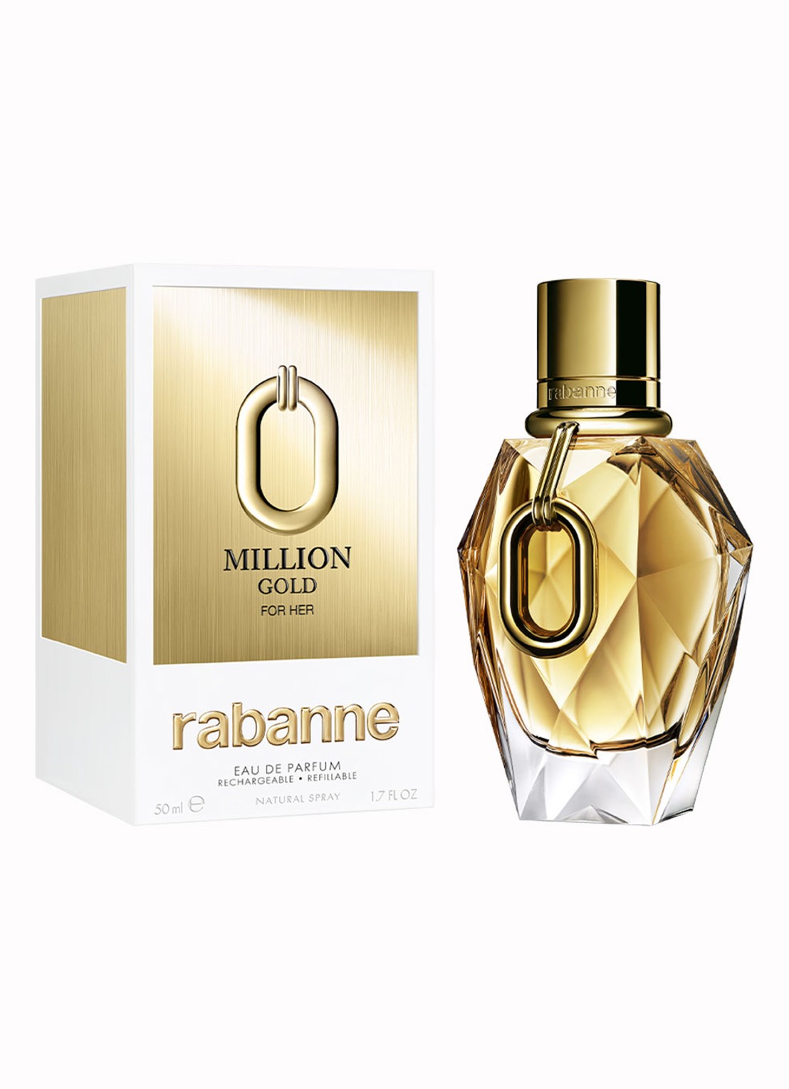 Paco Rabanne Million Gold For Her - Eau de Parfum - voorkant 8 undefined