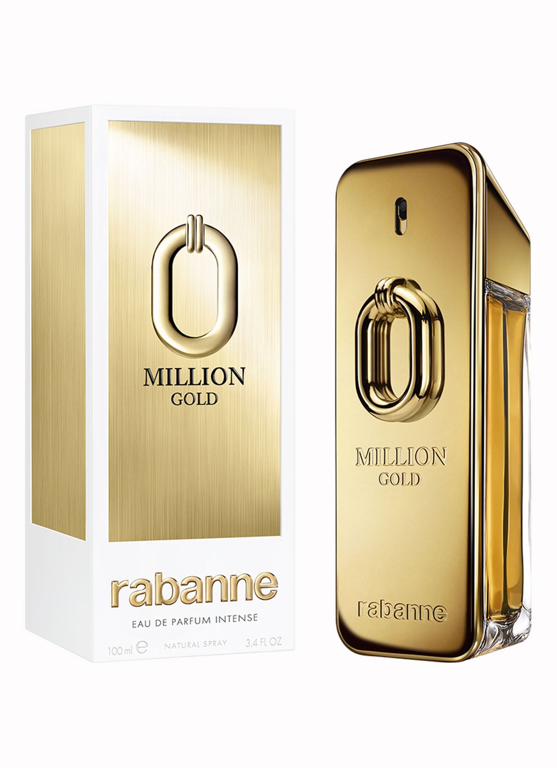 Paco Rabanne Million Gold Refillable - Eau de Parfum - voorkant 3 undefined