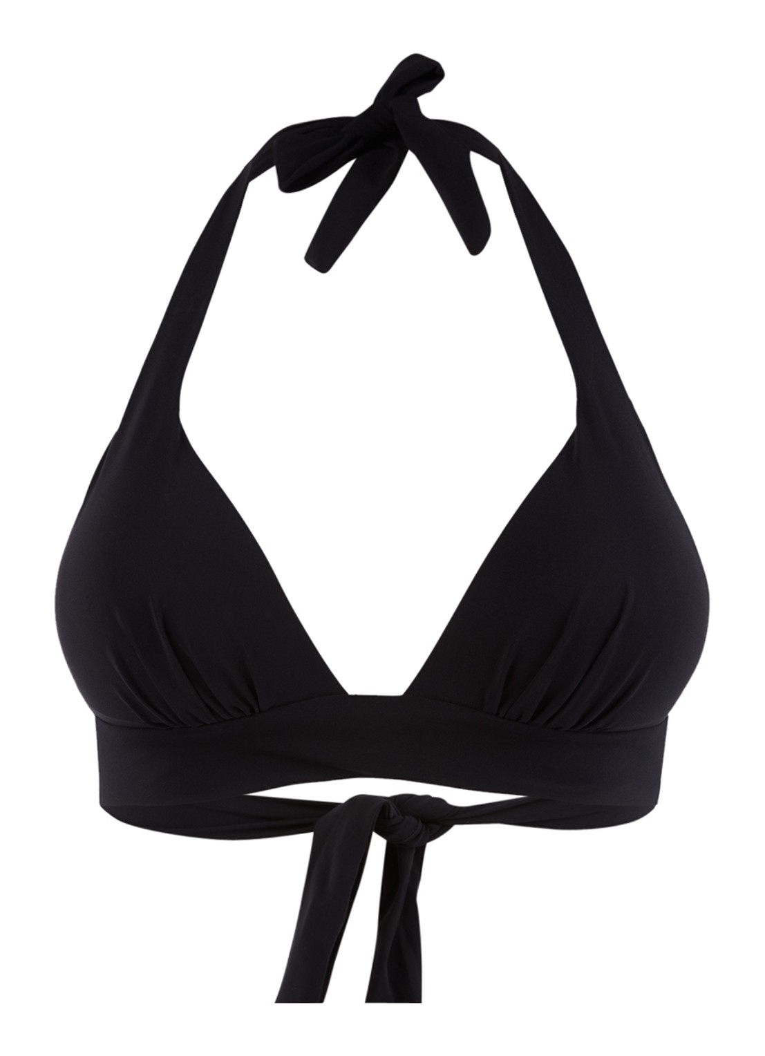 Pain de Sucre Donia push up halter bikinitop - voorkant 2 zwart