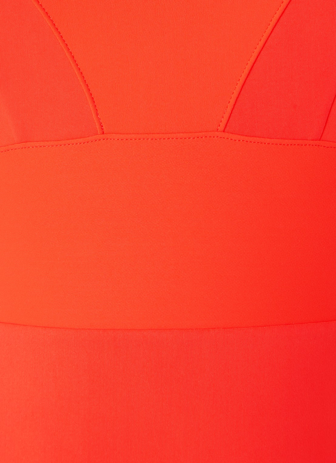 Pain de Sucre Pipper badpak met V-hals - detail 4 oranje