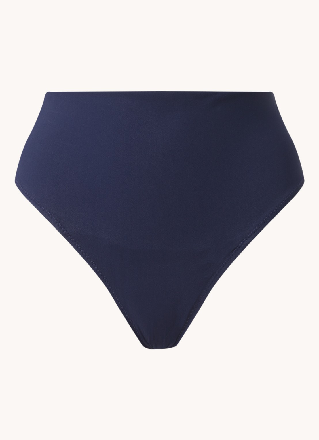 Pain de Sucre Tabago high waisted bikinislip - voorkant 2 blauw