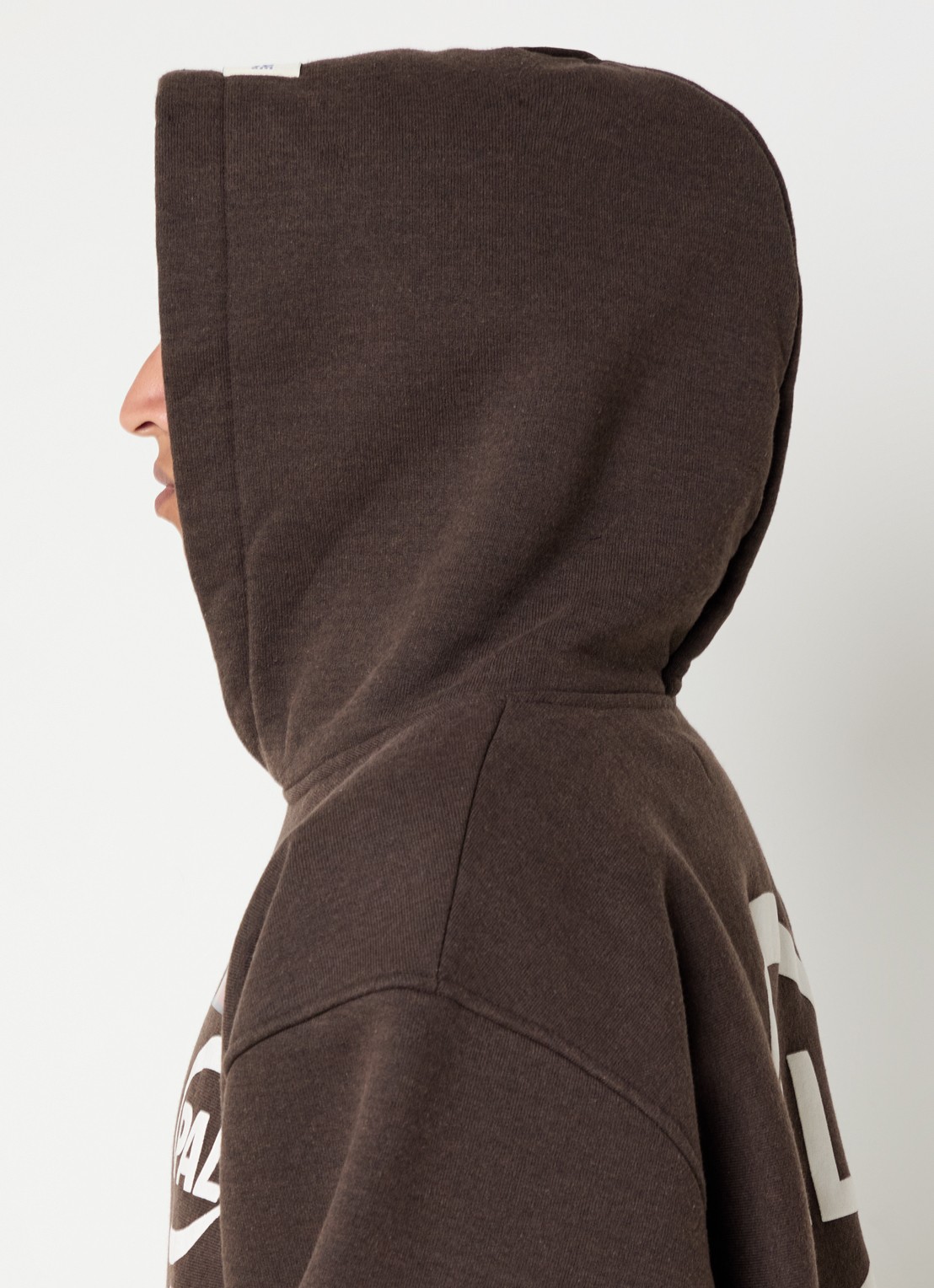 PAL Sporting Goods Pre Game hoodie met logo- en backprint - detail 5 bruin