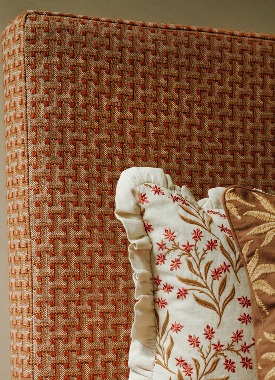 Palais Audrey sierkussen 50 x 50 cm - detail 5 beige