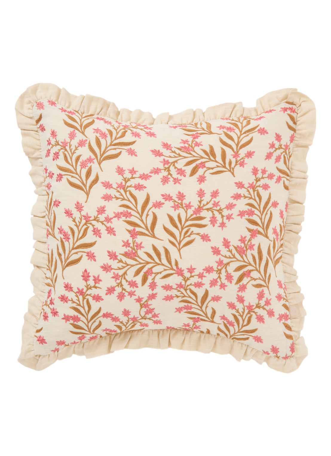 Palais Audrey sierkussen 50 x 50 cm - voorkant beige
