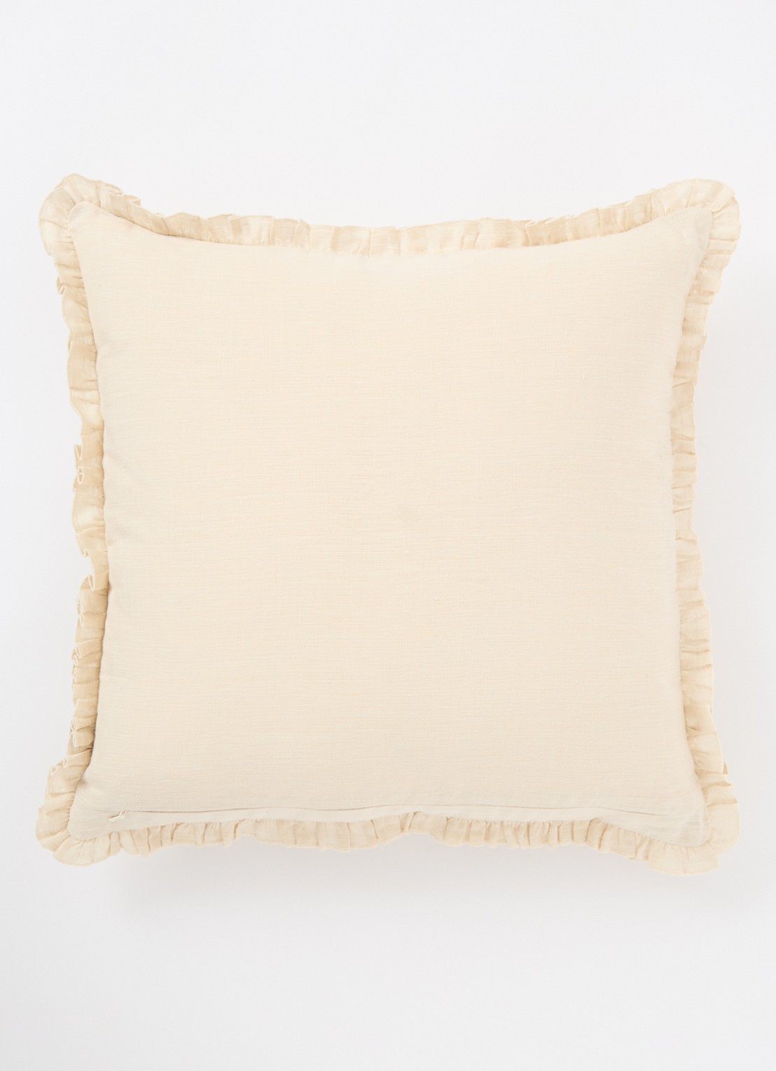 Palais Carry sierkussen 50 x 50 cm - detail beige