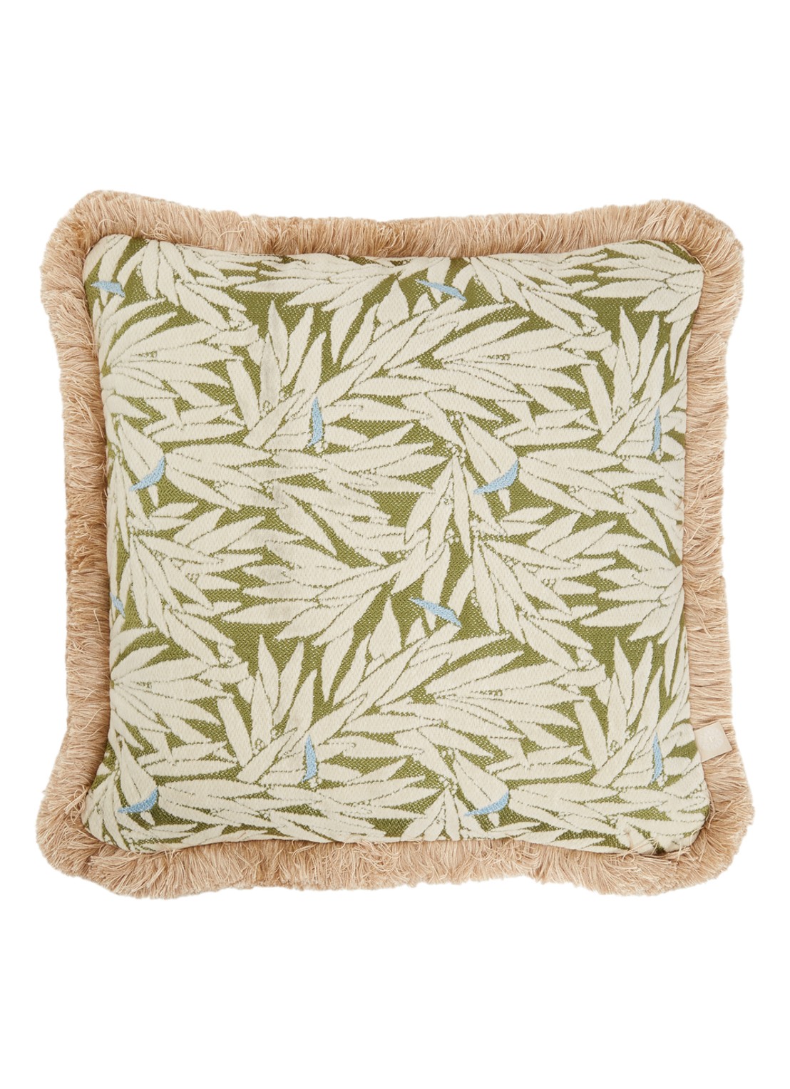 Palais Yoko sierkussenhoes 45 x 45 cm  - voorkant 3 groen
