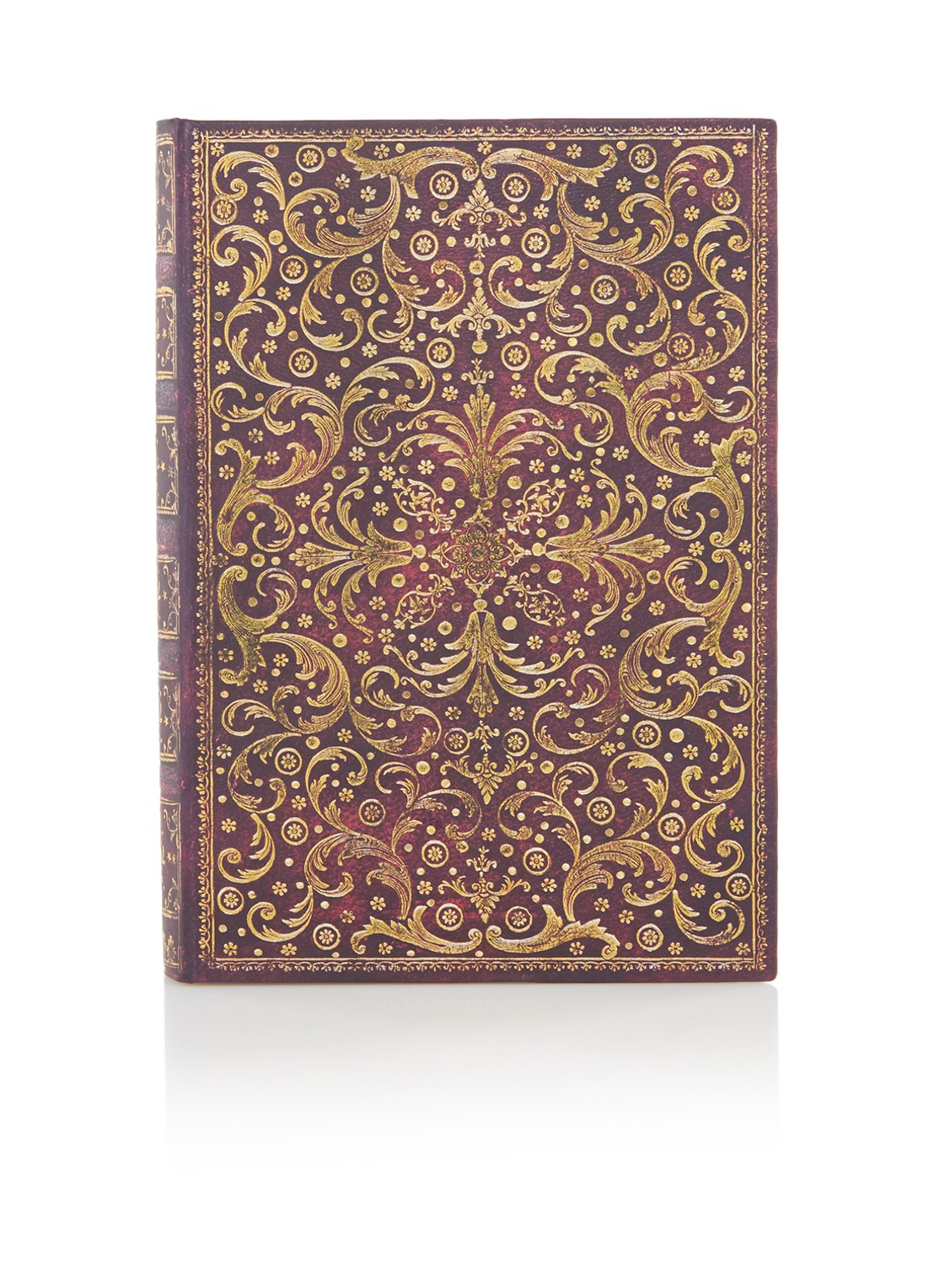 Paperblanks Aurelia Midi schetsboek 12,5 x 18 cm - voorkant paars
