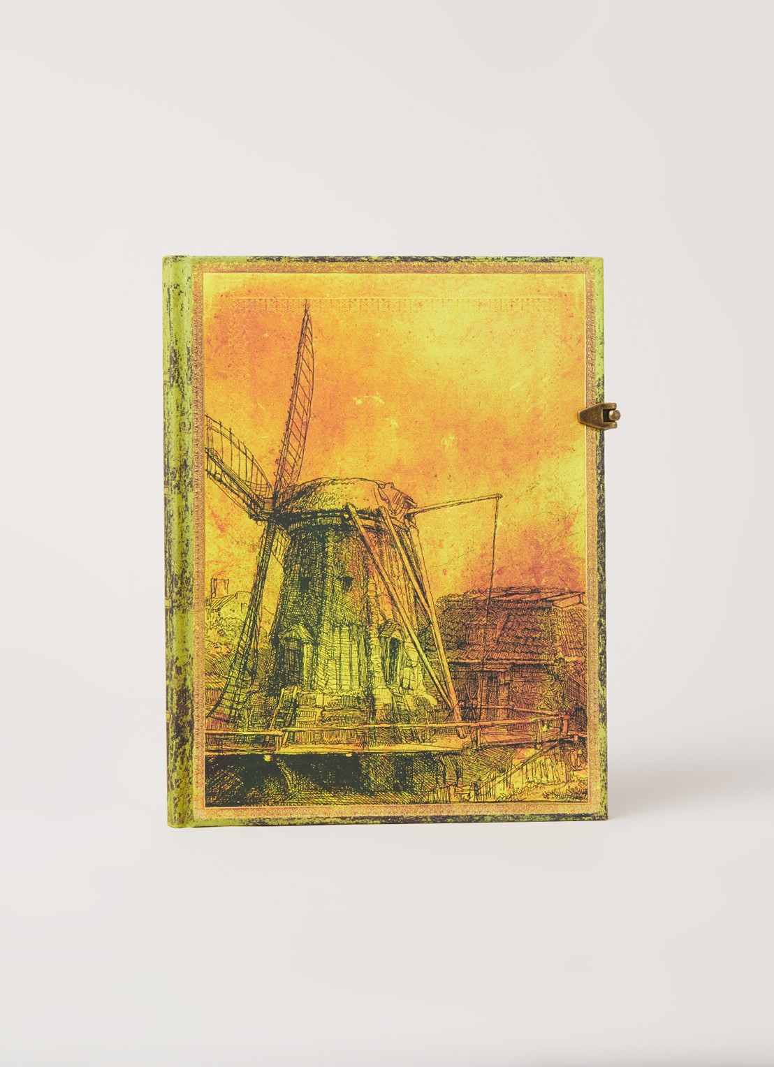 Paperblanks Rembrandt Ultra notitieboek 17,5 x 23 cm - voorkant 2 oranje