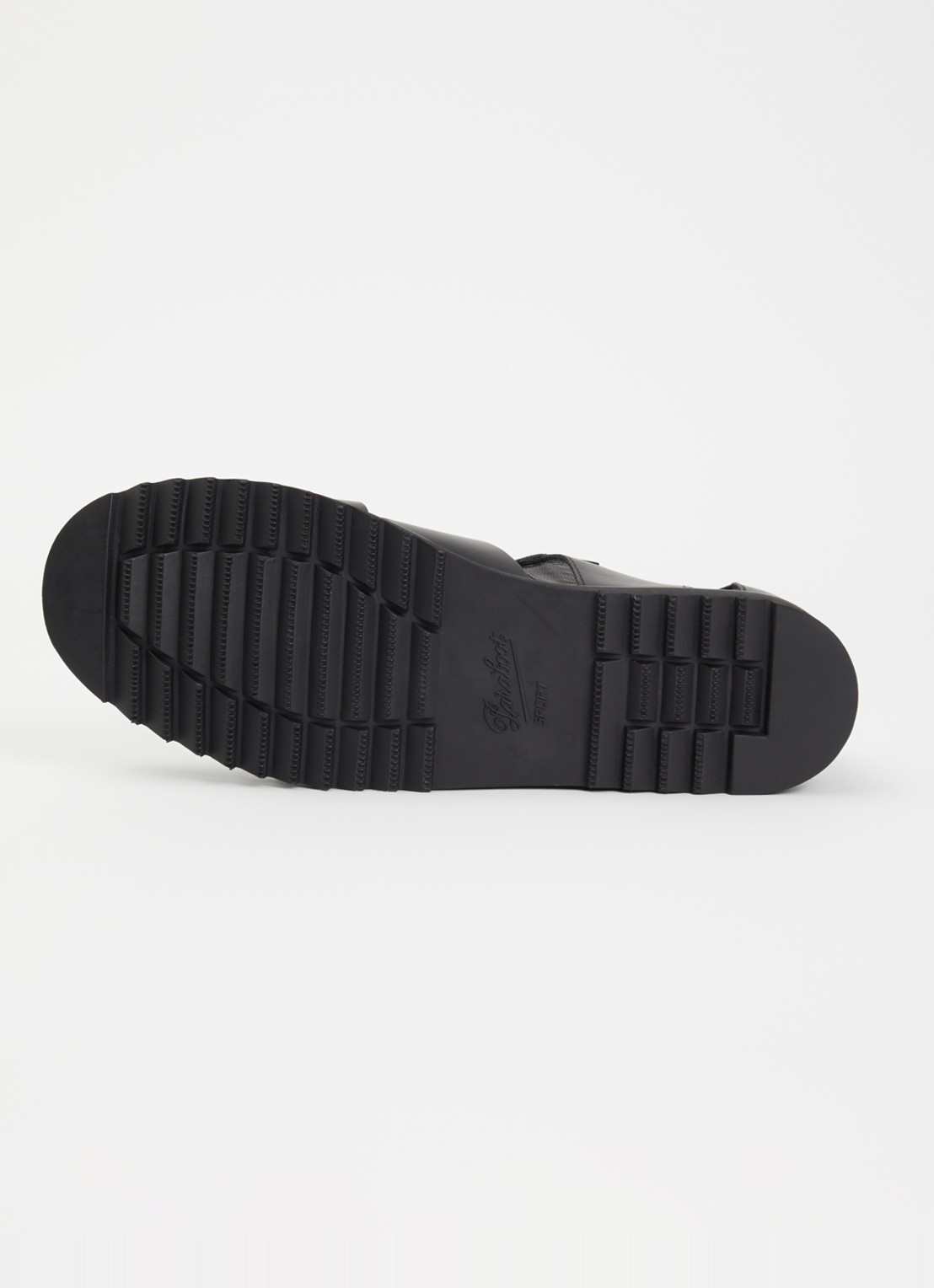 Paraboot Pacific sandaal van leer - detail 3 zwart