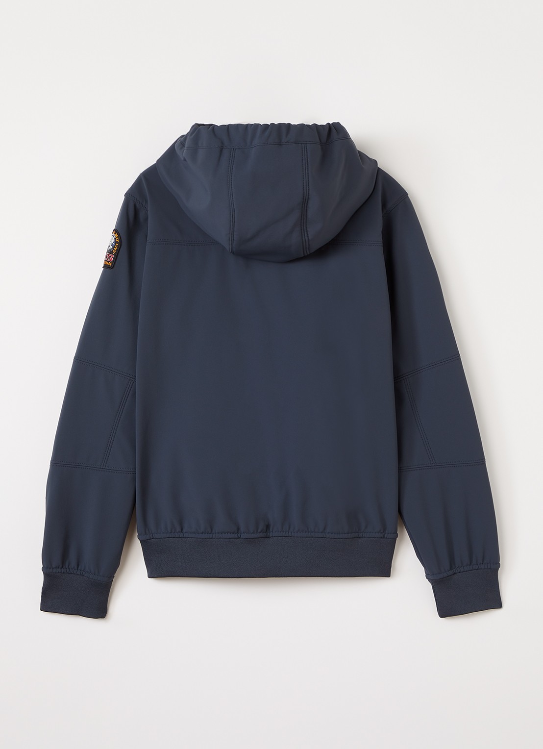 Parajumpers Abner softshell jack met waterafstotende coating - achterkant donkerblauw