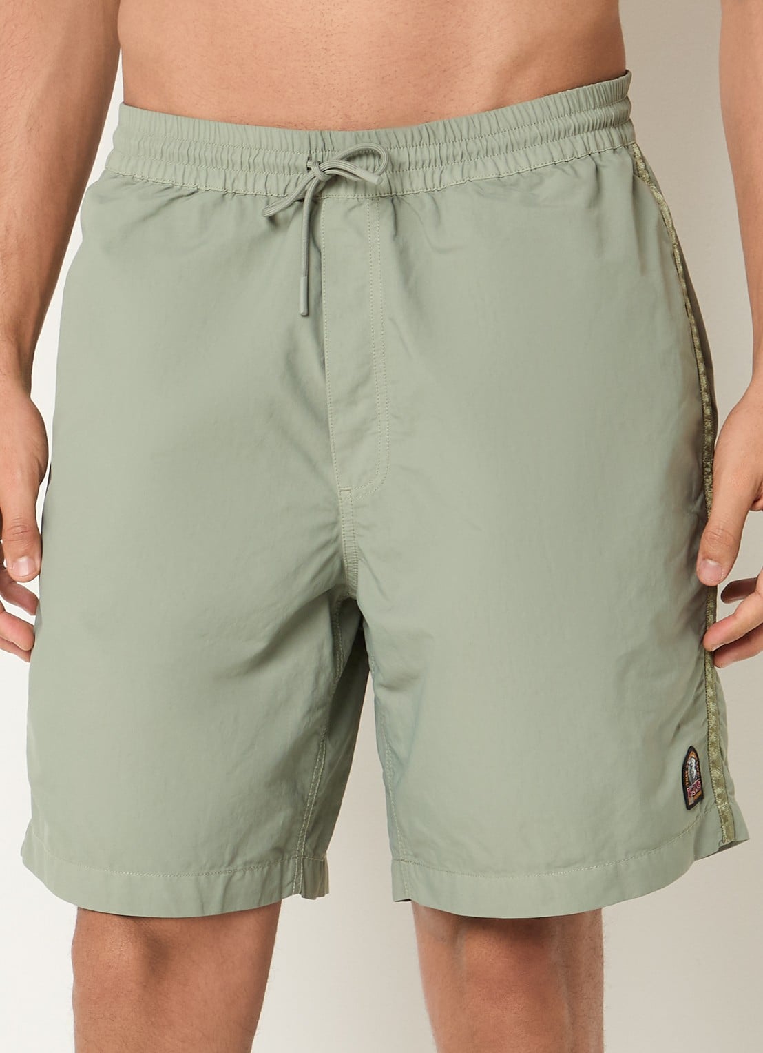 Parajumpers Alcor zwemshorts met steekzakken - detail 4 lichtgroen