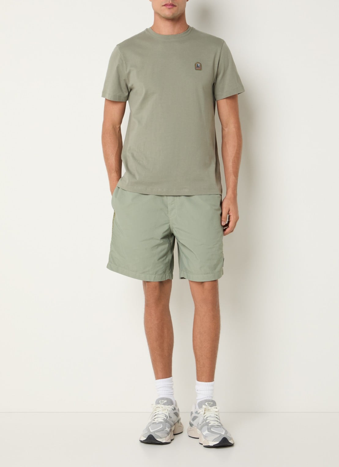 Parajumpers Alcor zwemshorts met steekzakken - voorkant 3 lichtgroen