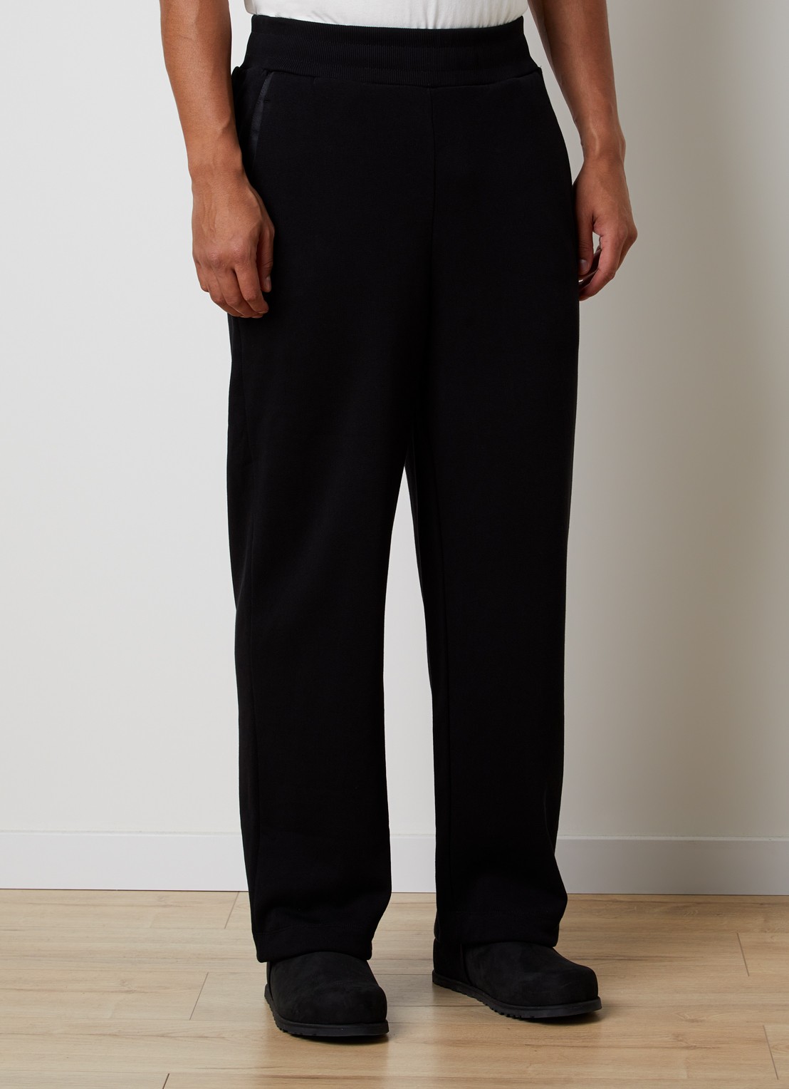 Parajumpers Birgi loose fit joggingbroek met steekzakken - detail 4 zwart