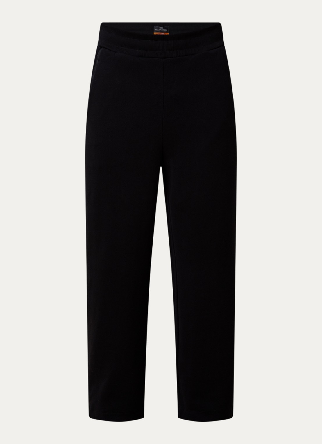 Parajumpers Birgi loose fit joggingbroek met steekzakken - voorkant zwart