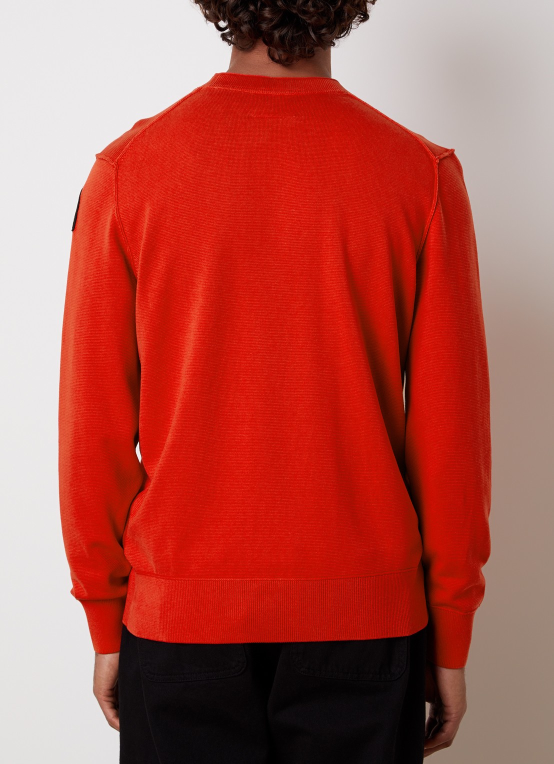 Parajumpers Braw fijngebreide pullover met logo - achterkant 5 rood