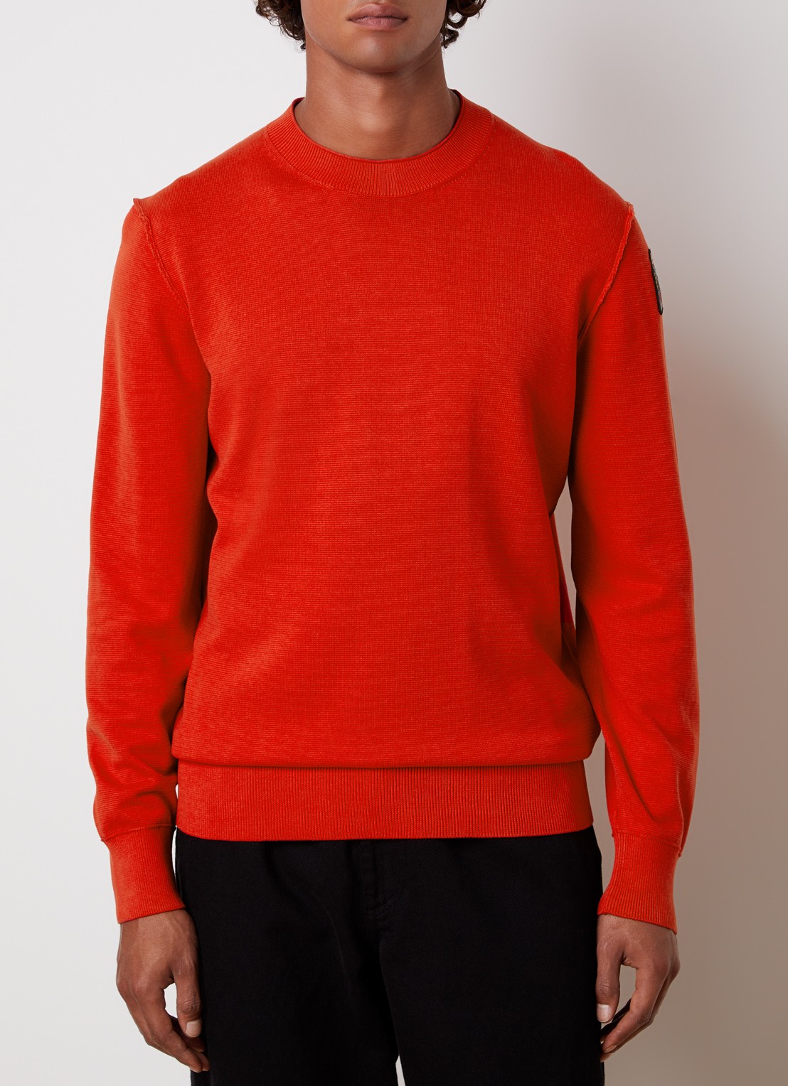 Parajumpers Braw fijngebreide pullover met logo - detail 3 rood