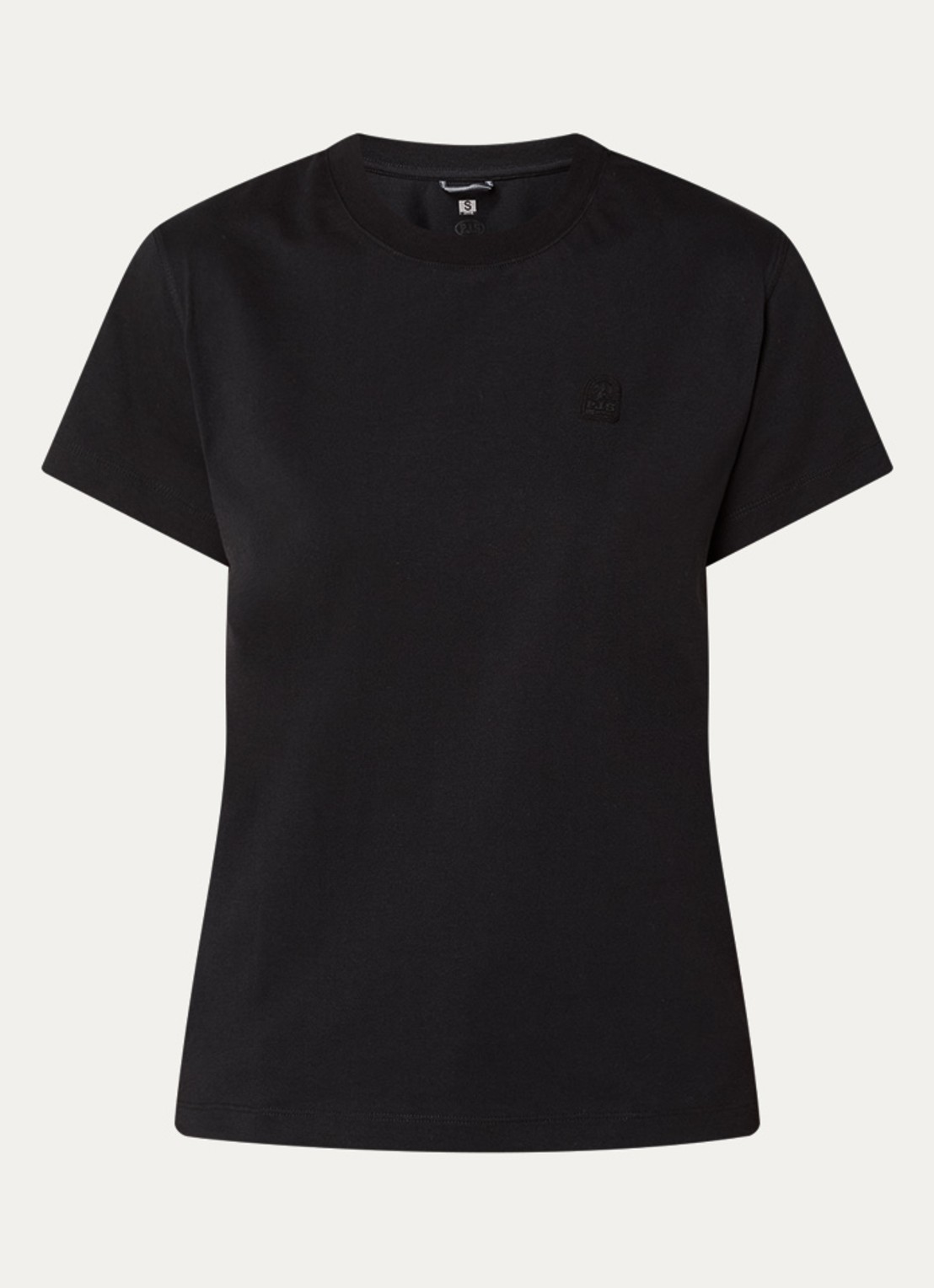 Parajumpers Chara T-shirt met logo - voorkant 2 zwart