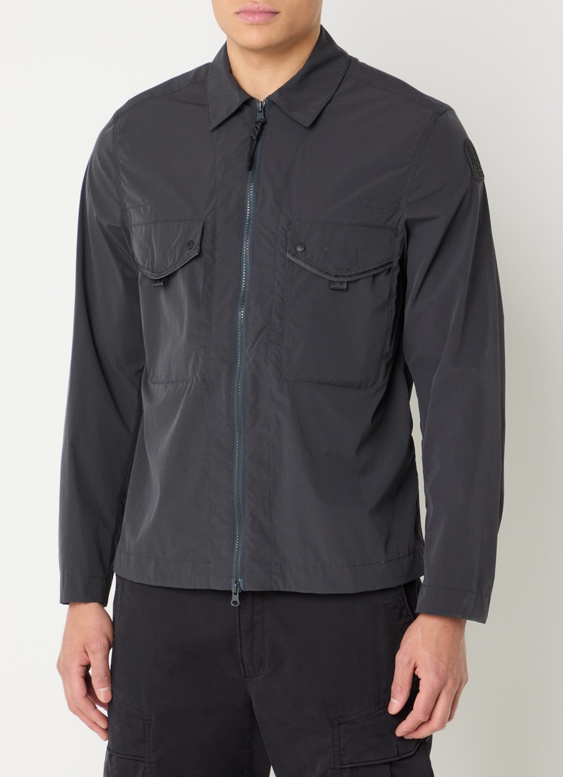 Parajumpers Elgin jack met klepzakken - detail 3 antraciet