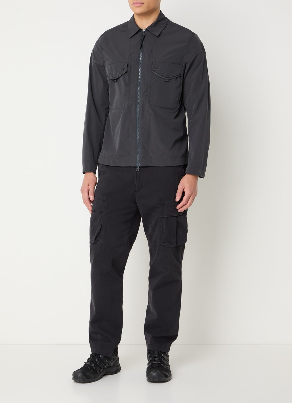 Parajumpers Elgin jack met klepzakken - voorkant 2 antraciet