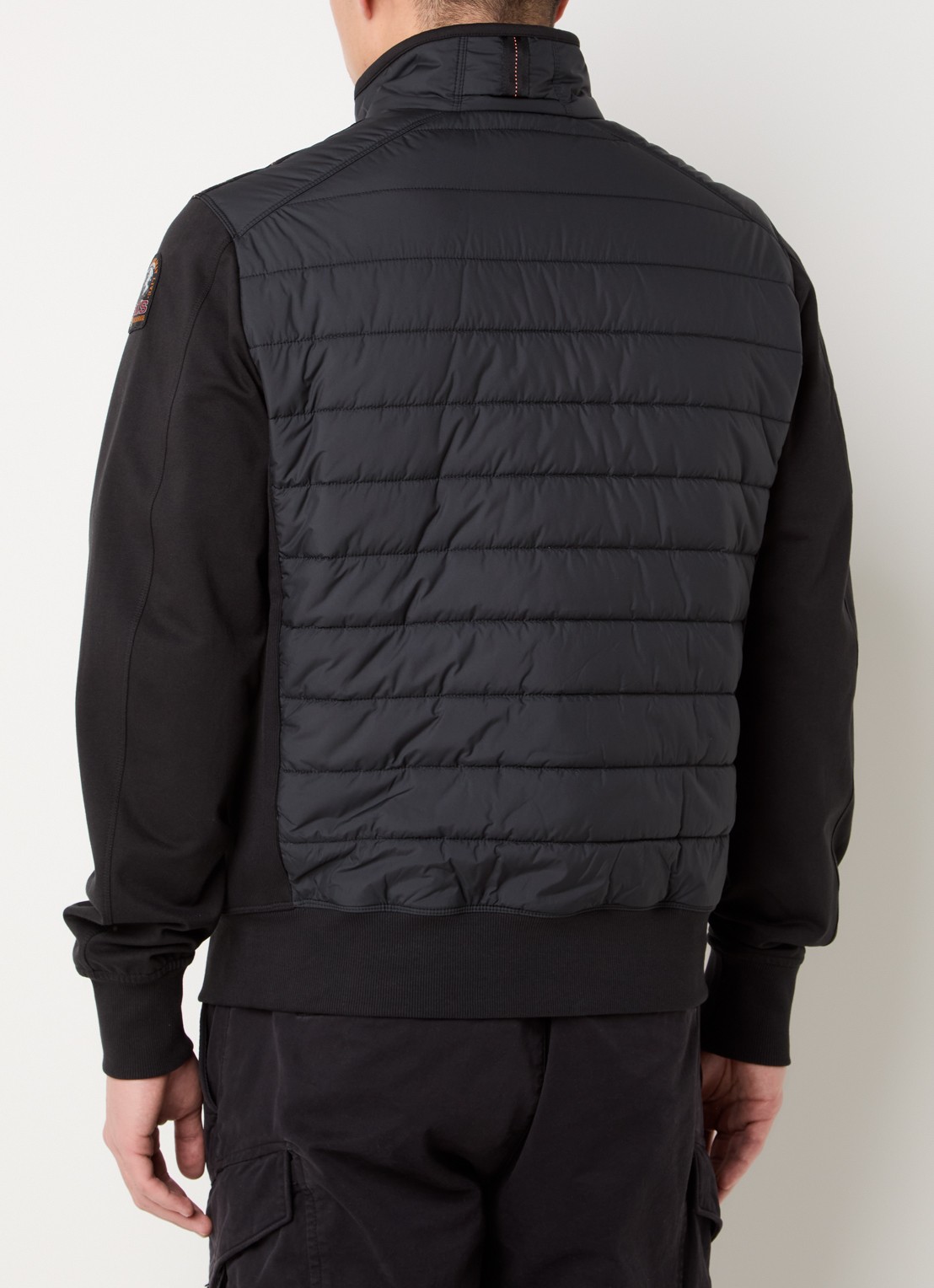 Parajumpers Elliot gewatteerd jack met donsvulling - achterkant zwart