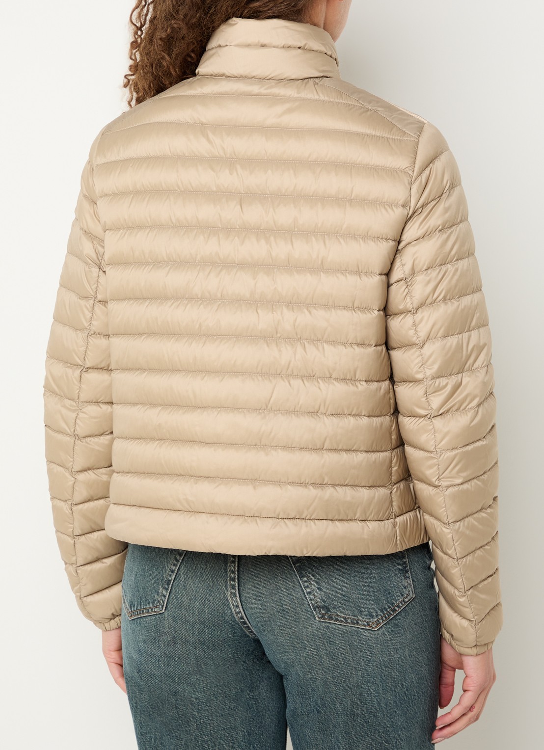 Parajumpers Emilia puffer jack met donsvulling - achterkant beige