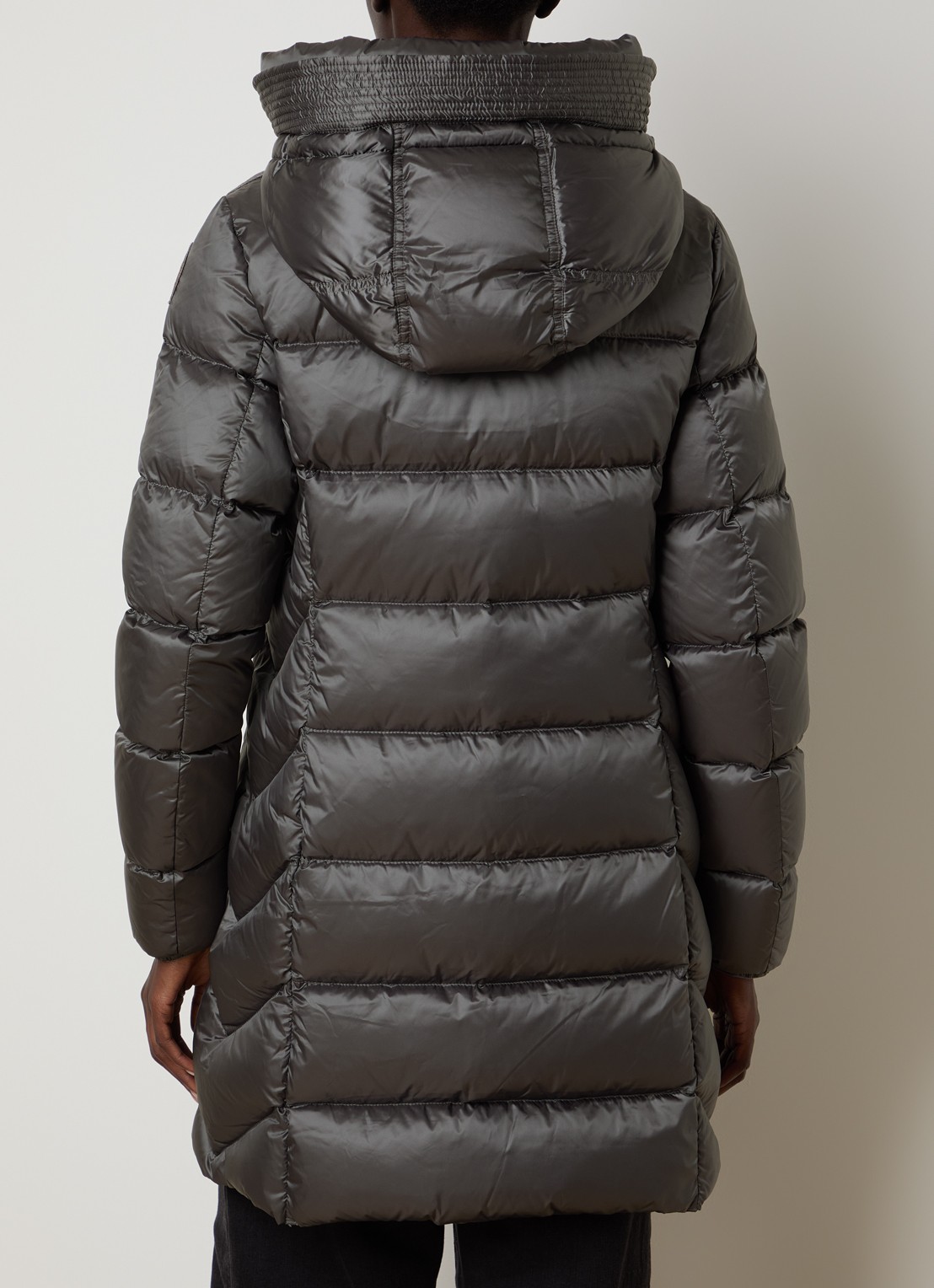 Parajumpers Gewatteerde puffer jas met donsvulling - achterkant 6 grijs