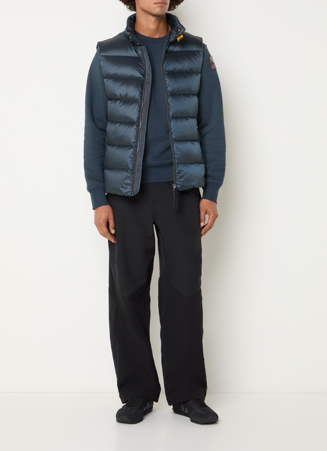 Parajumpers Jeordie bodywarmer met donsvulling - voorkant 2 indigo