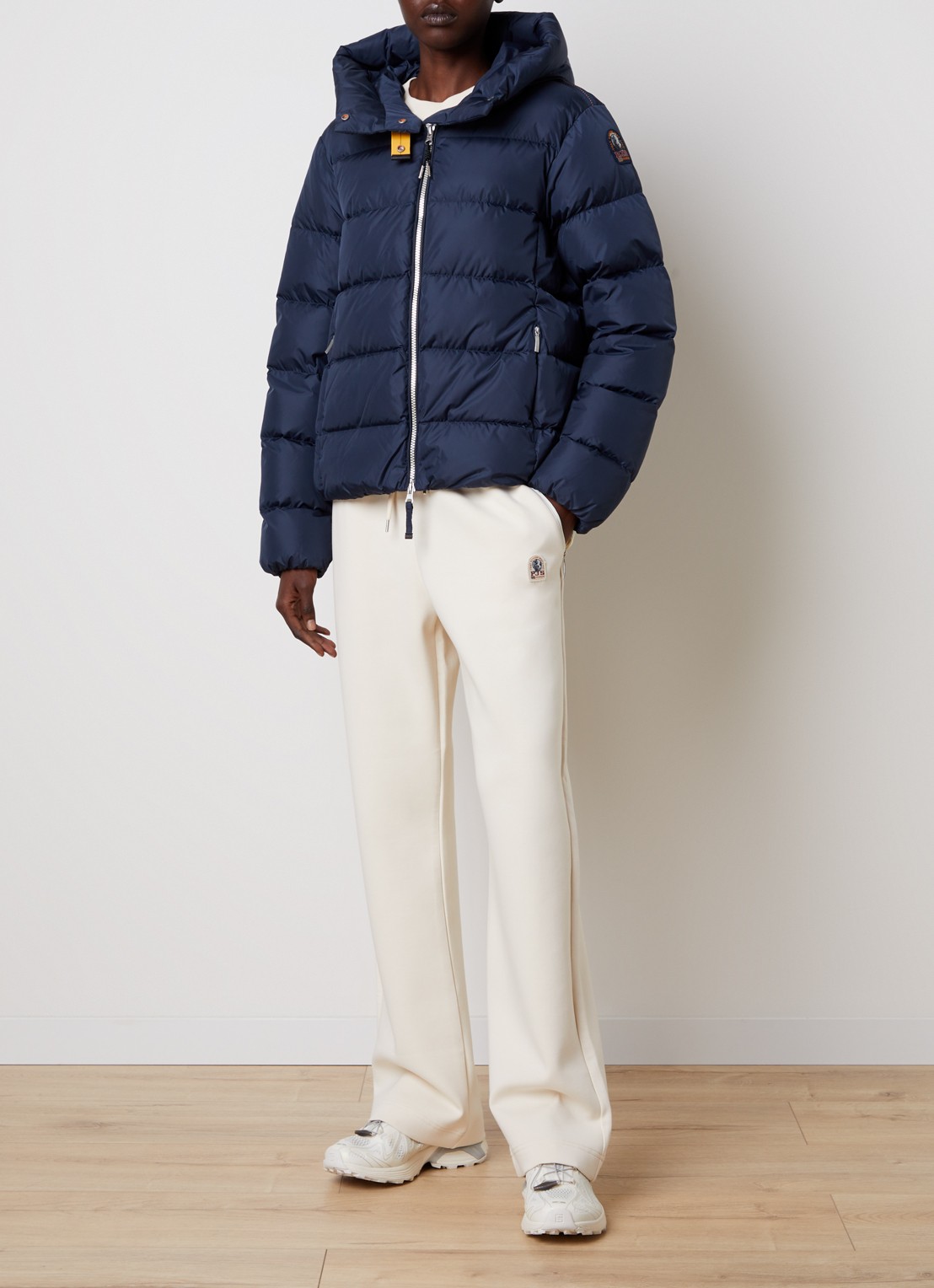 Parajumpers Jinny jas met donsvulling en steekzakken - voorkant 6 indigo