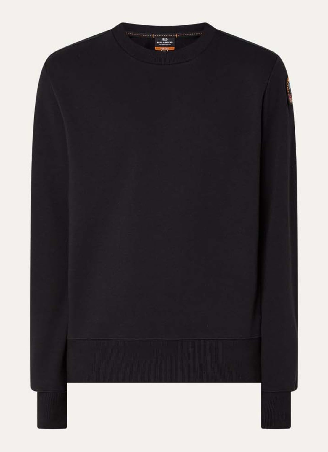 Parajumpers K2 sweater met logo - voorkant zwart