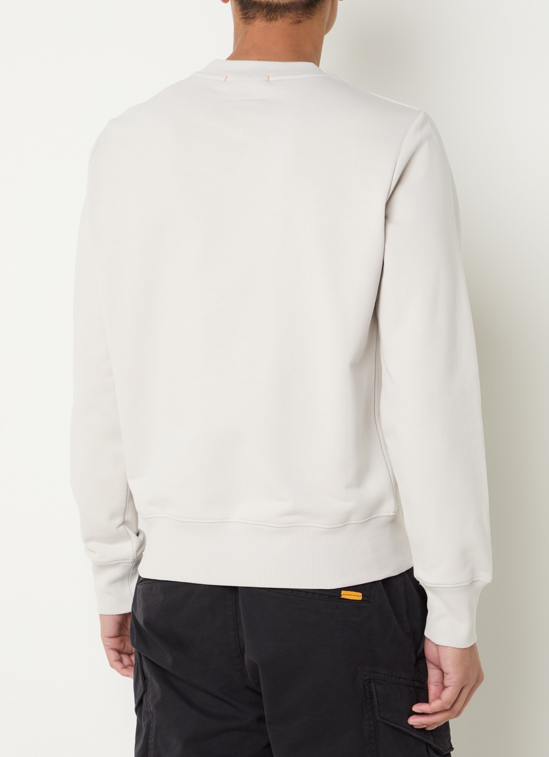 Parajumpers K2 sweater met logo - achterkant 4 beige