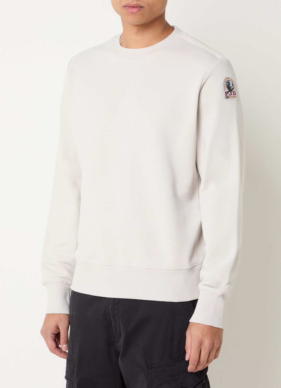 Parajumpers K2 sweater met logo - detail 3 beige