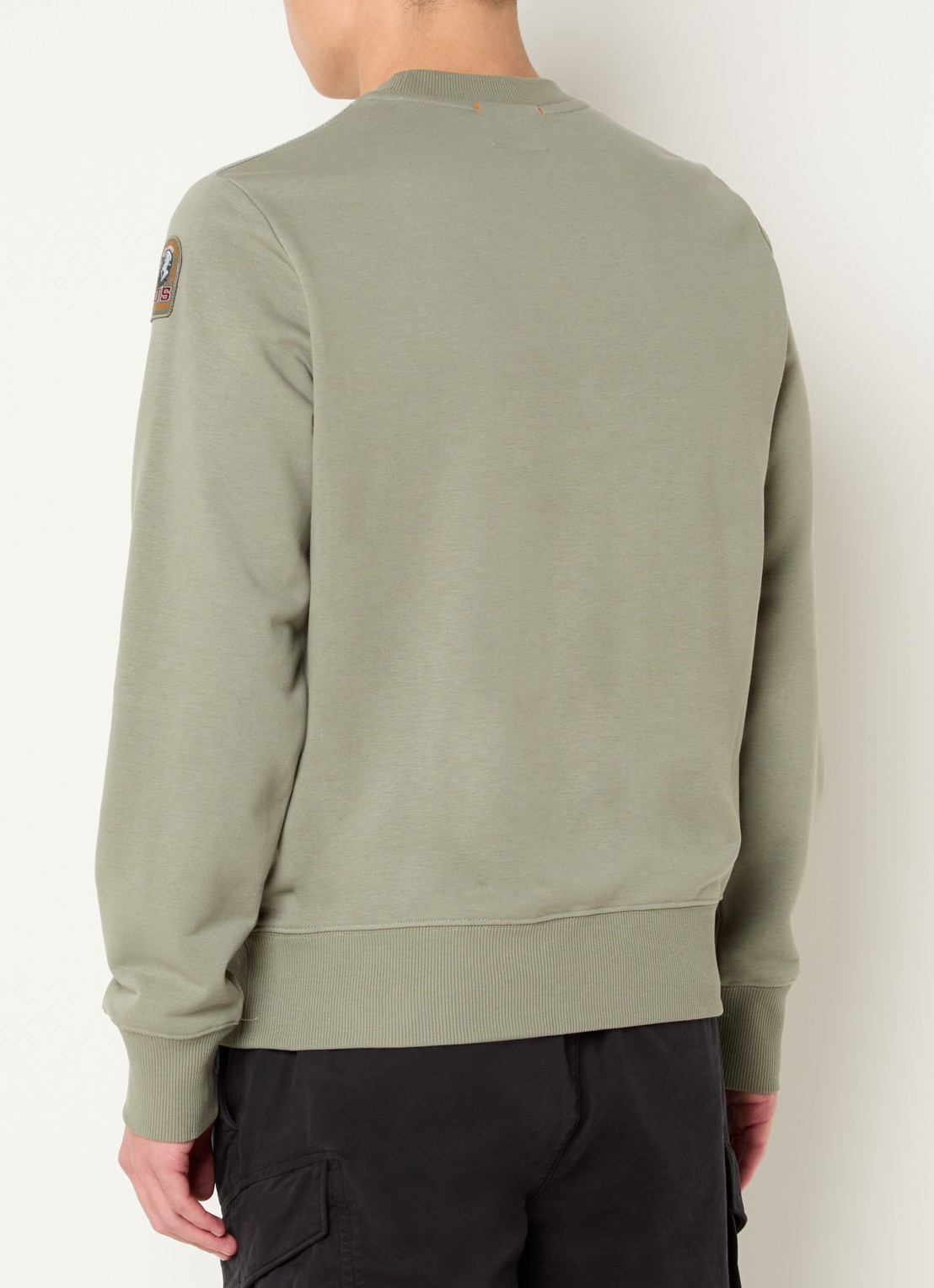 Parajumpers K2 sweater met logo - achterkant 4 lichtgroen