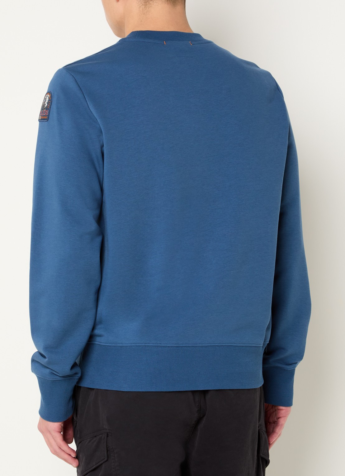 Parajumpers K2 sweater met logo - achterkant 3 blauw
