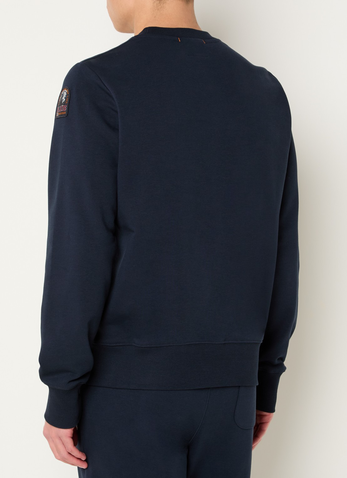 Parajumpers K2 sweater met logo - achterkant 2 donkerblauw