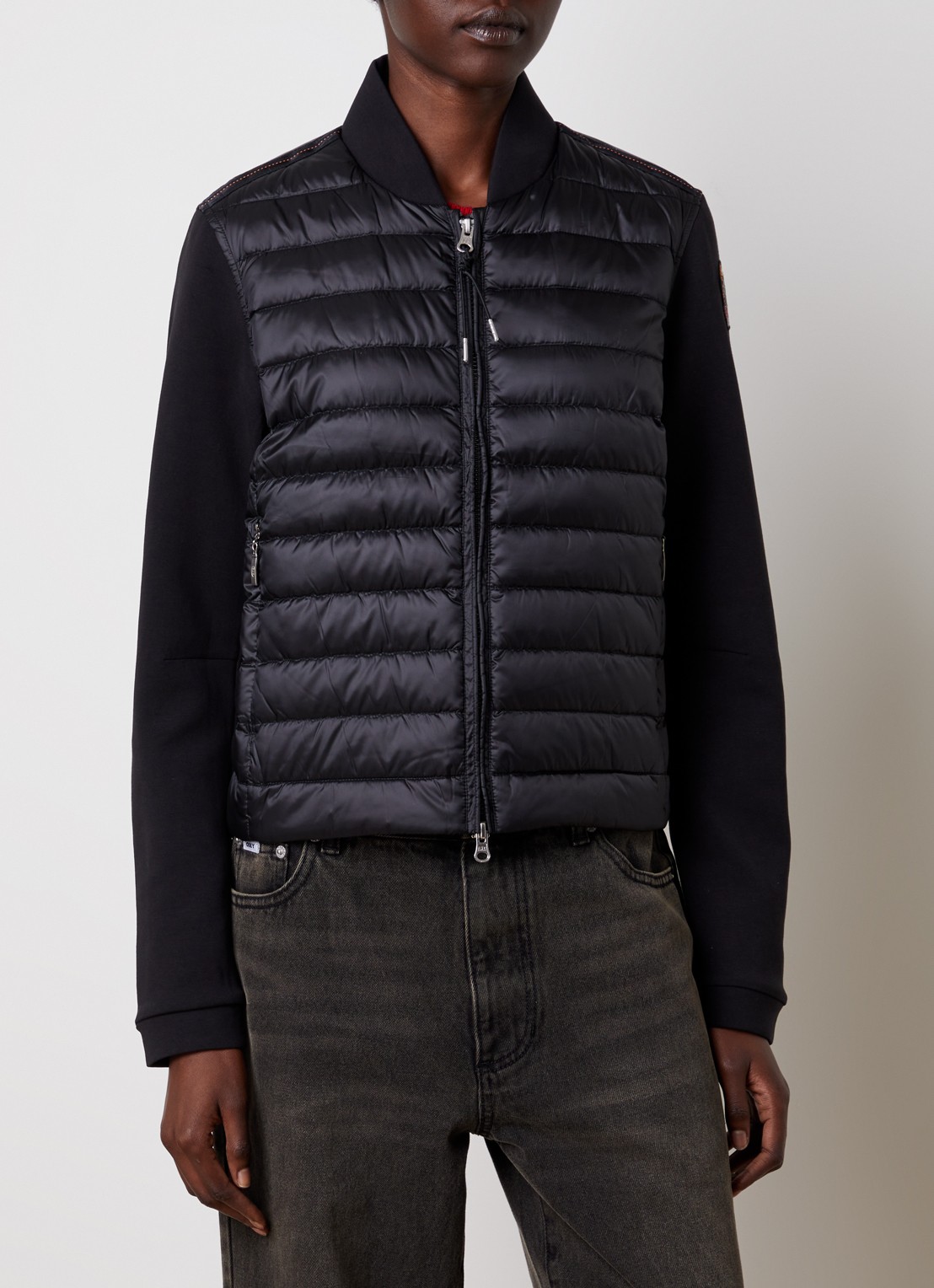 Parajumpers Kalysta jack met donsvulling en ritszakken - detail 4 zwart