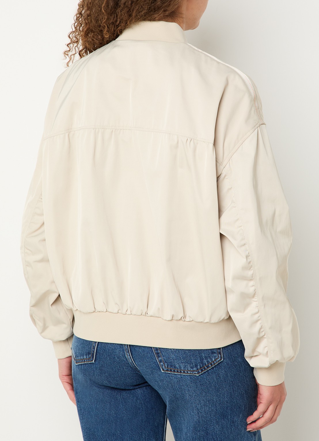 Parajumpers Kathryn bomberjack met steekzakken - achterkant 3 beige