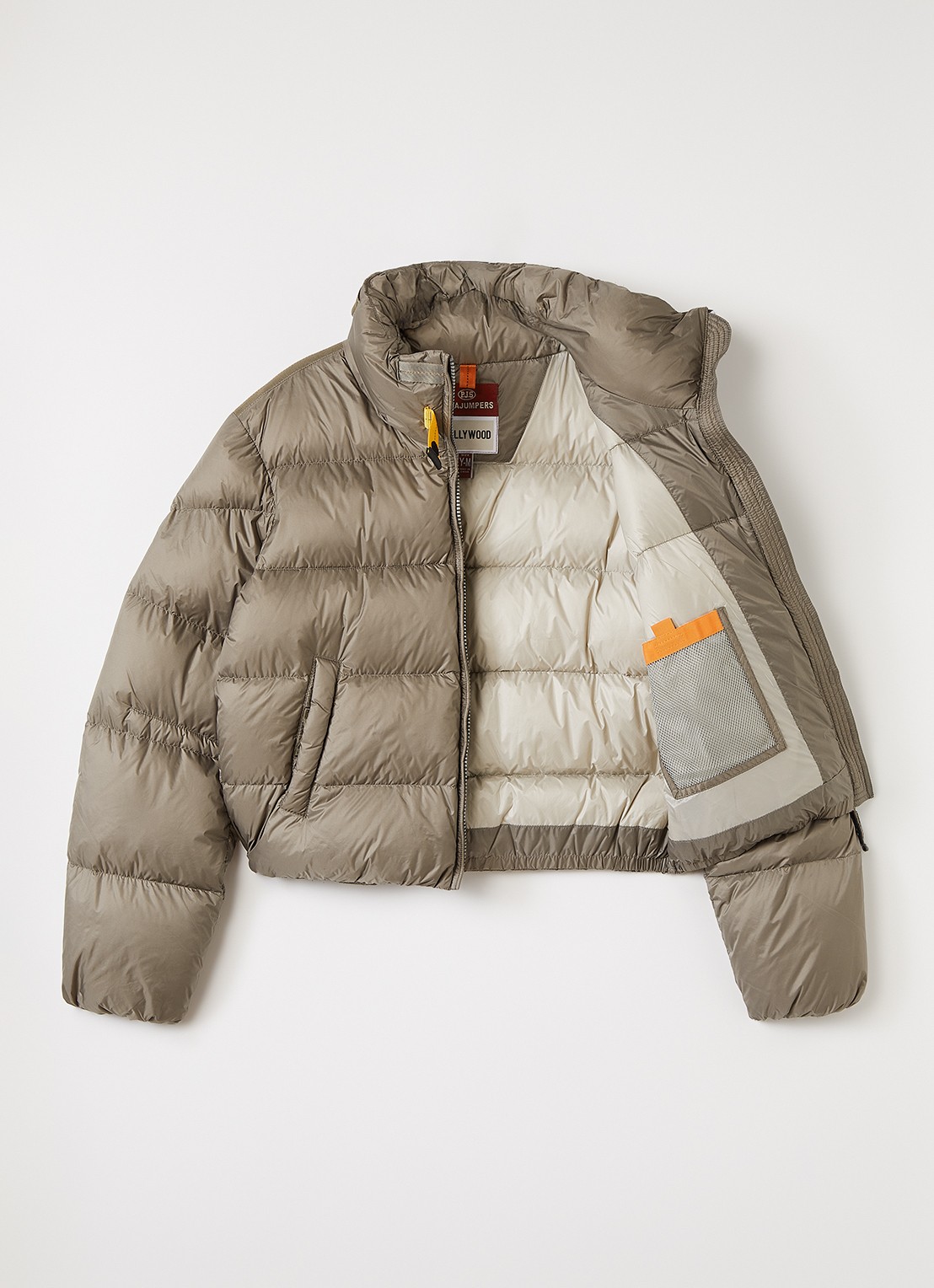 Parajumpers Killin gewatteerd jack met steekzakken - voorkant 2 donkerbeige