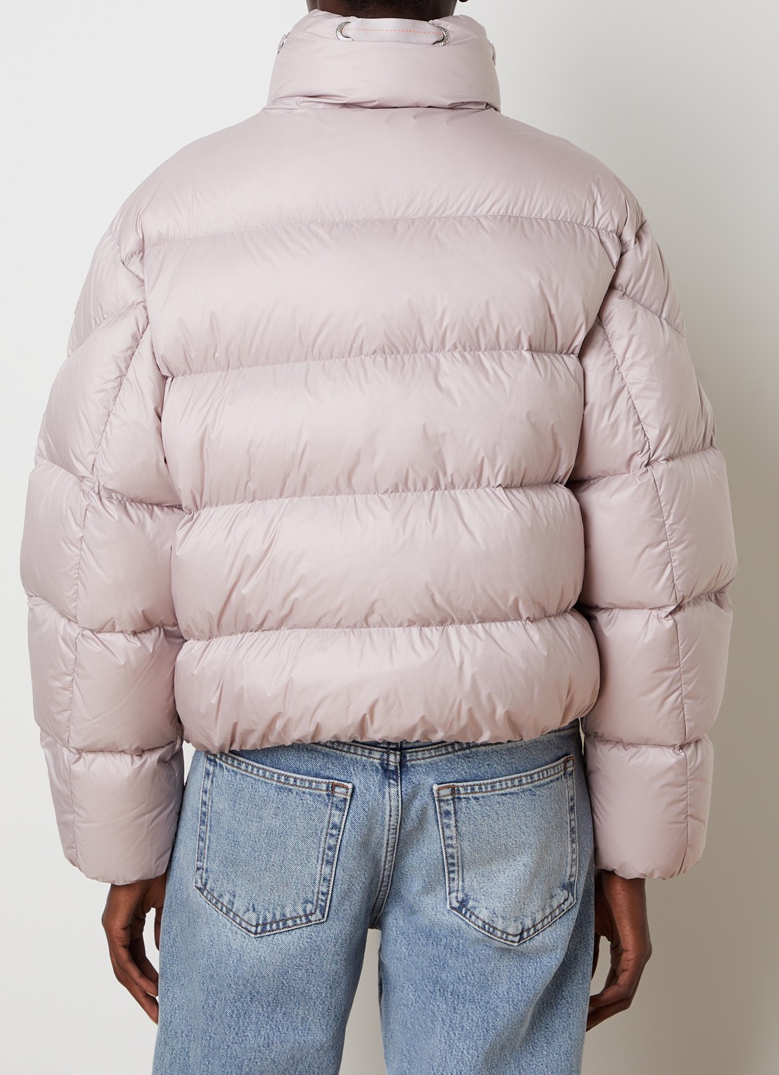 Parajumpers Killin pufferjack met donsvulling en logo - achterkant oudroze