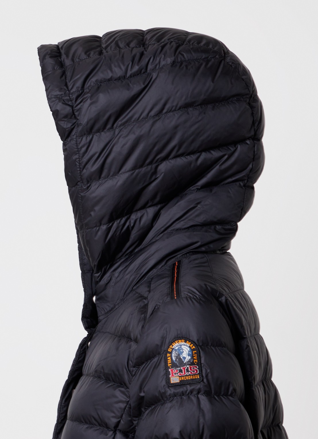 Parajumpers Magalie jas met donsvulling en steekzakken - detail 2 zwart