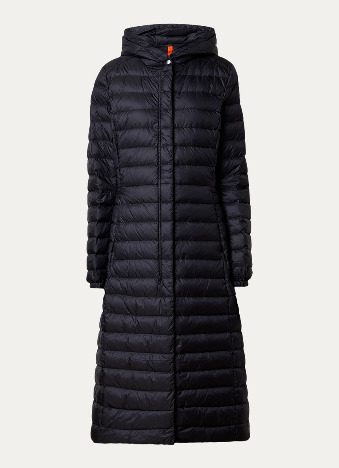 Parajumpers Magalie jas met donsvulling en steekzakken - voorkant 4 zwart