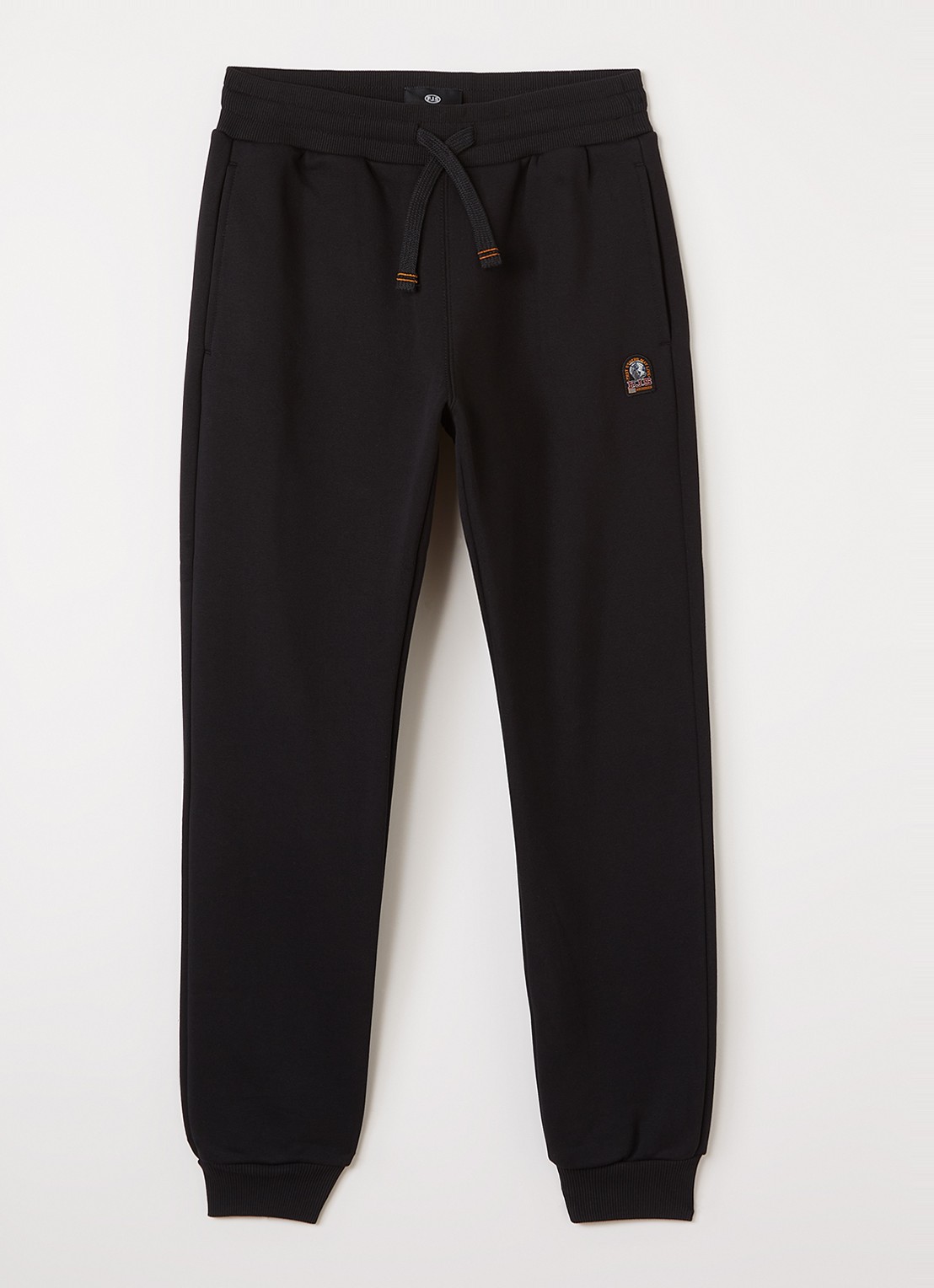 Parajumpers Makalu tapered fit joggingbroek met logo - voorkant 2 zwart