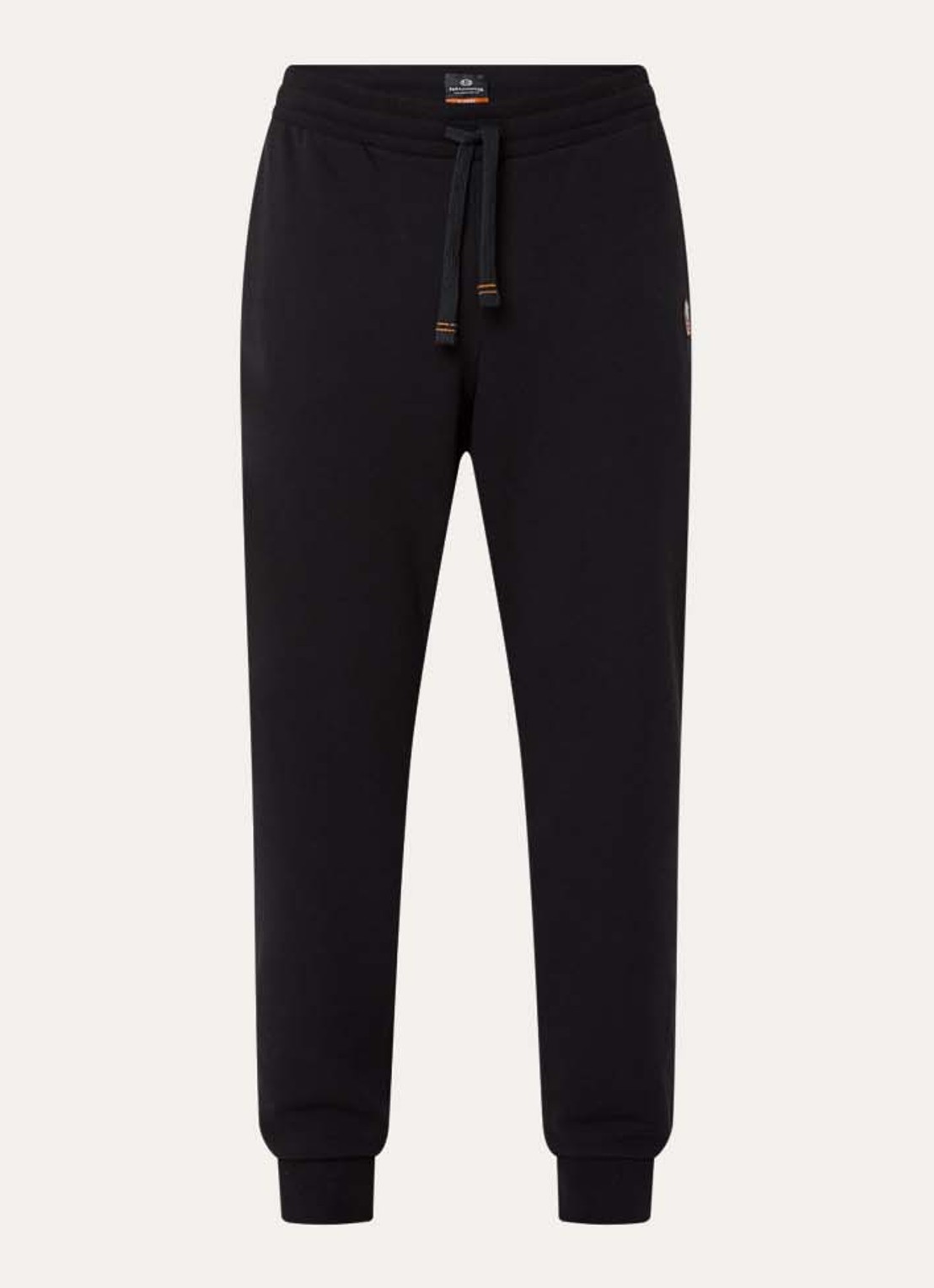 Parajumpers Makalu tapered fit joggingbroek met steekzakken - voorkant 4 zwart