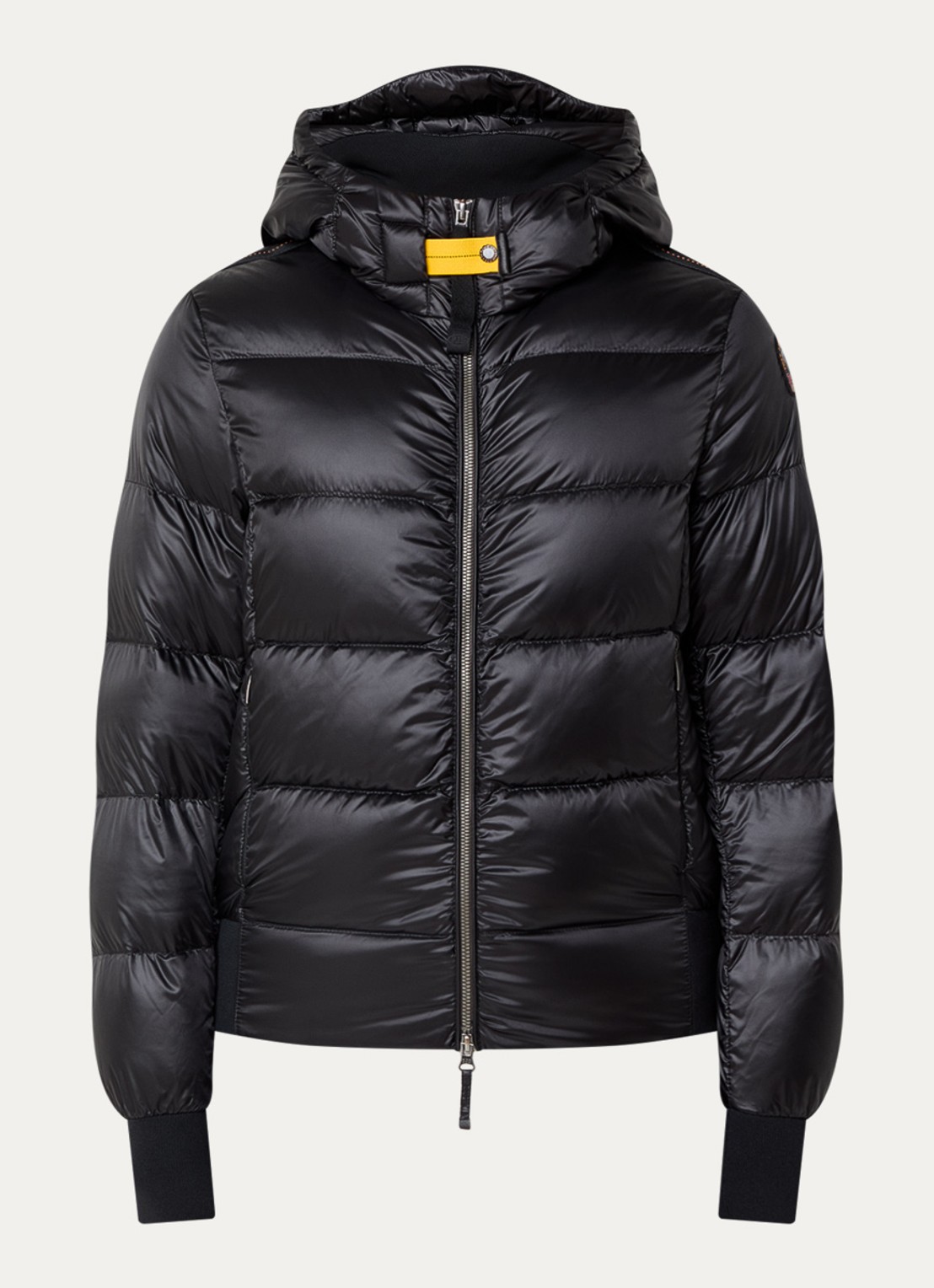 Parajumpers Mariah puffer jack met donsvulling  - voorkant zwart