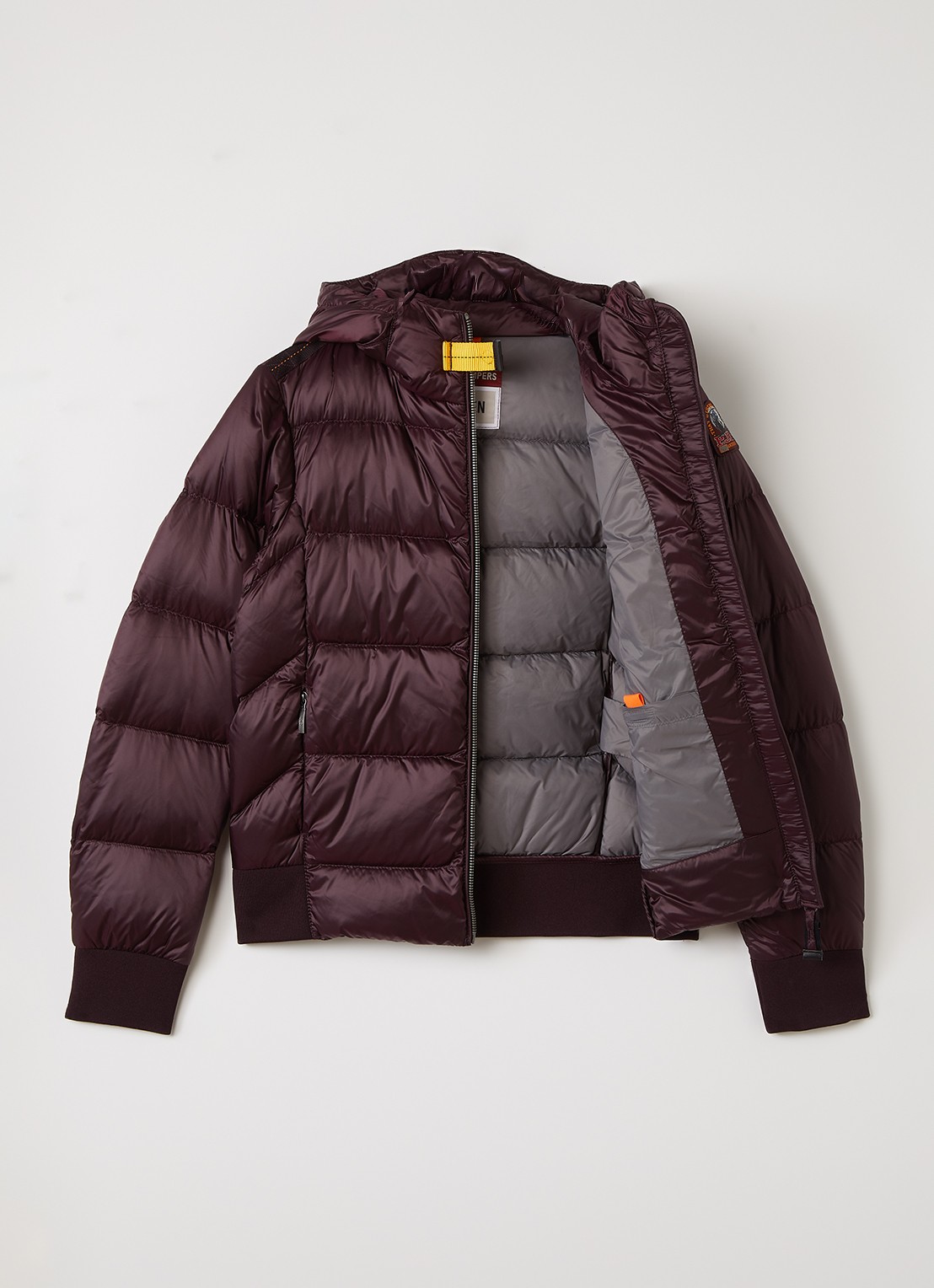 Parajumpers Mariah puffer jack met donsvulling - voorkant 3 bordeauxrood