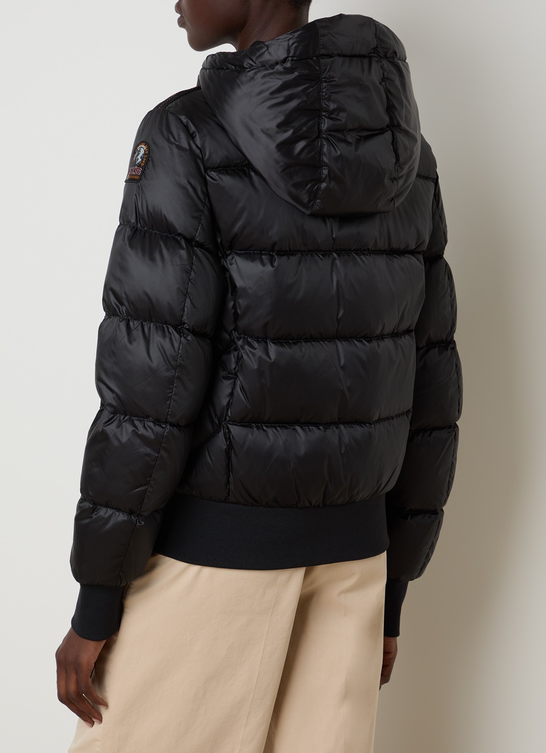 Parajumpers Marion puffer jack met donsvulling - achterkant 4 zwart