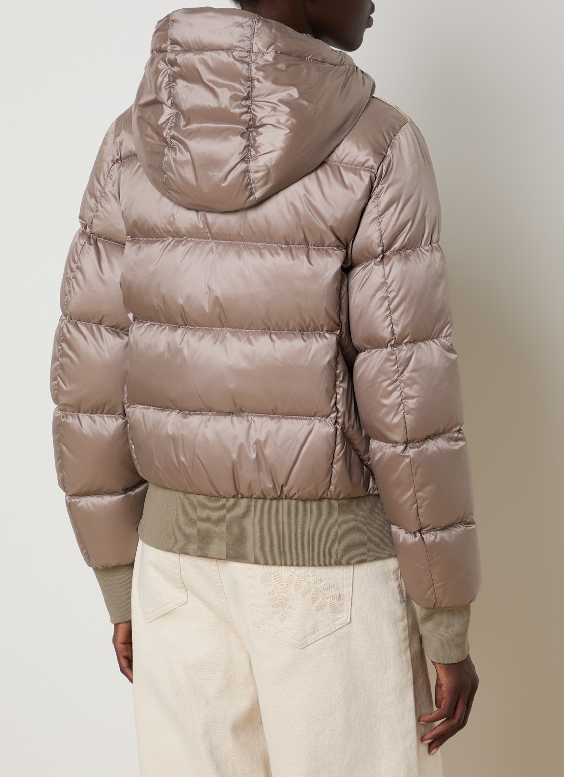 Parajumpers Marion puffer jack met donsvulling - achterkant 6 donkerbeige