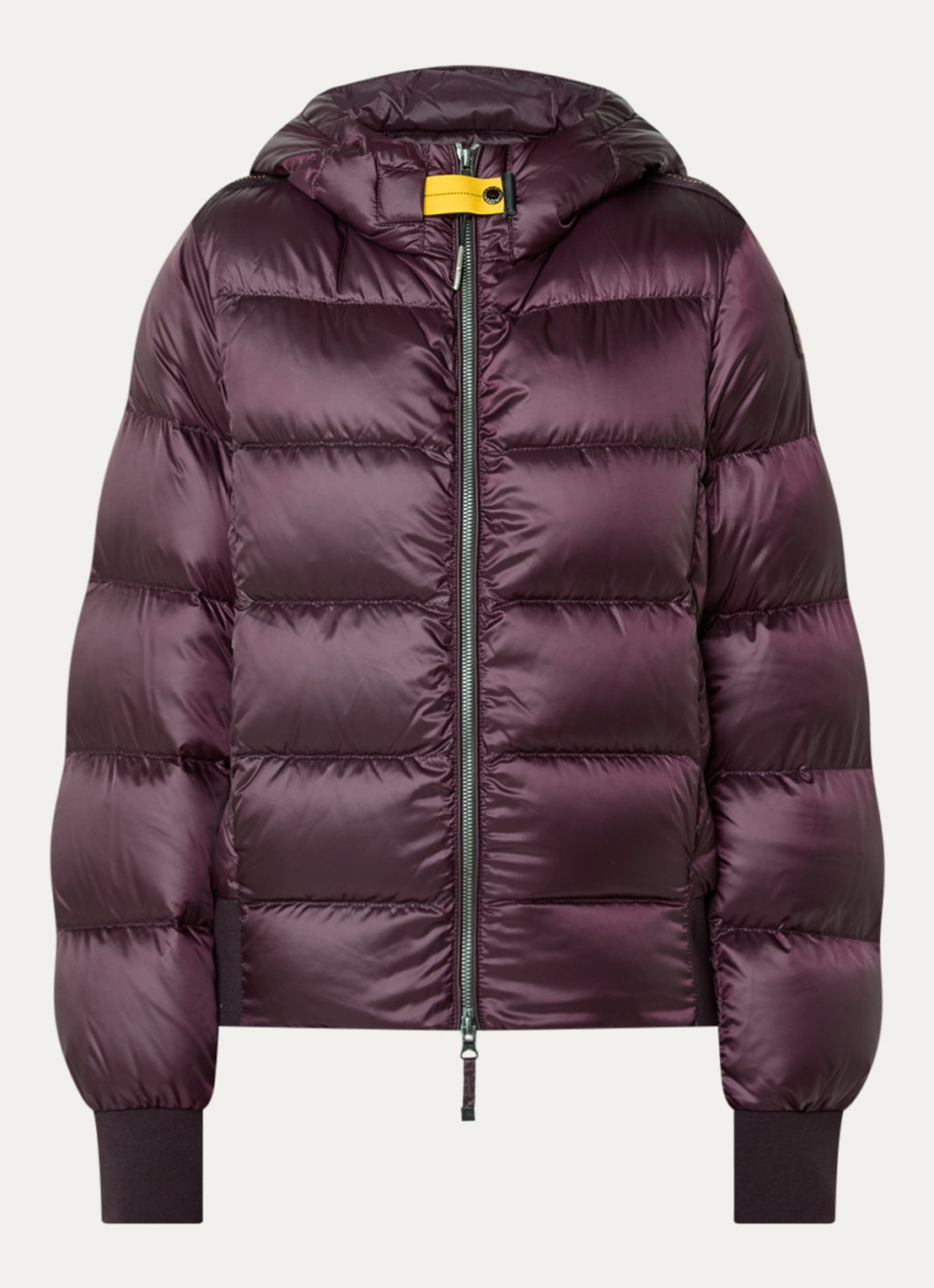 Parajumpers Marion puffer jack met donsvulling - voorkant bruin